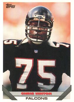 Chris Hinton Atlanta Falcons 1993 Topps NFL #548